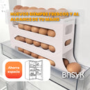 Organizador Automático de Huevos – Ahorra Espacio, Mantén el Orden y Evita Desperdicios en tu Cocina